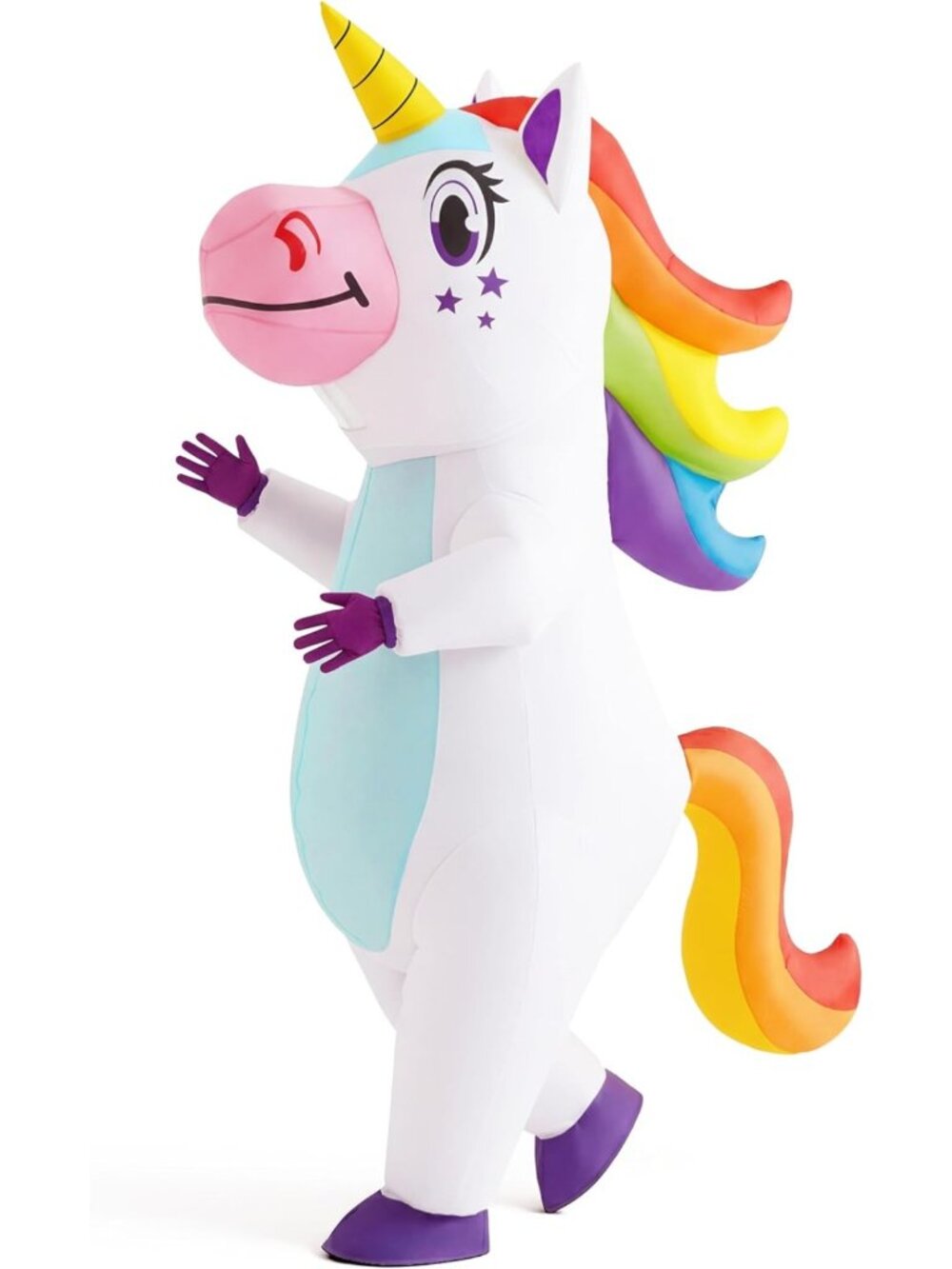Full Body Unicorn Inflatable Costume for Adults - Fun Halloween Party Cosplay